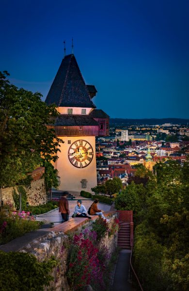 Uhrturm – Graz Tourismus – Werner Krug Uhrturm - Graz Tourismus - Werner Krug